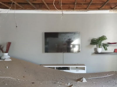 Ceilings : before