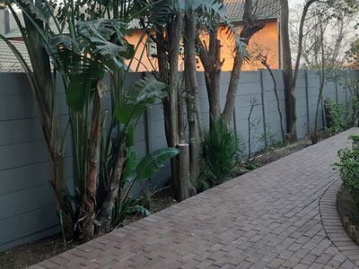 Raised Walls and Painted : after