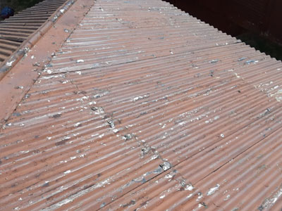 Complete Roof Restoration (1) : before