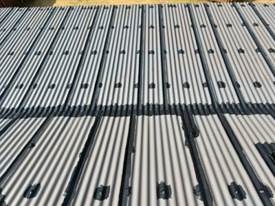 Complete Roof Restoration (1) : during