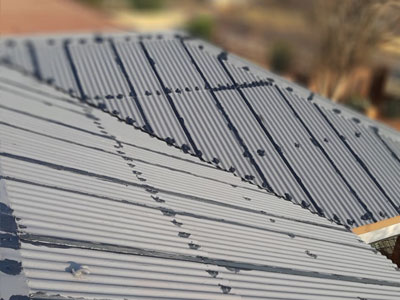 Complete Roof Restoration (1) : during
