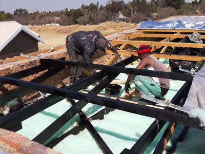 Complete Roof Restoration (4) : during